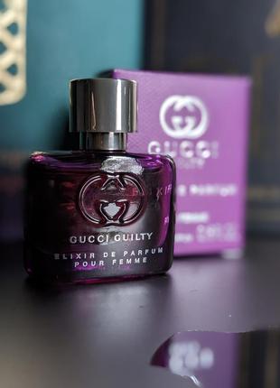 Миниатюра парфюма gucci guilty elixir de parfum pour femme, 5мл