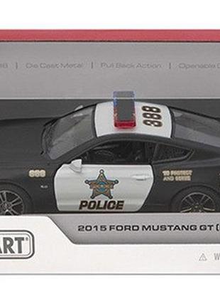 Автомодель (1:38) 2015 ford mustang gt (police)