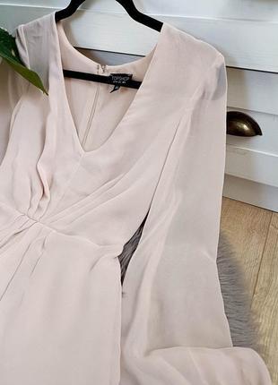 Бежевый ромпер от topshop, размер xs2 фото