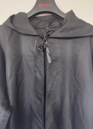 Мантия снейп гарри поттера harry potter плащ черная большая капюшоном gryffindor...