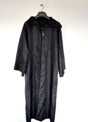 Мантия снейп гарри поттера harry potter плащ черная большая капюшоном gryffindor...