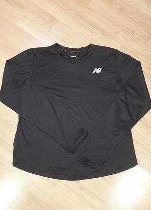 Лонгслив new balance running, размер s