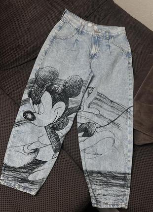 Джинси bershka disney
