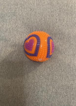 Мячик для собак (светится при нажатии)