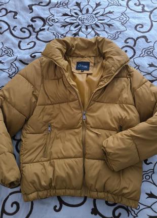 Помаранчева демо куртка, розмір хл