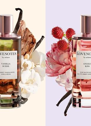 Парфуми ariana grande lovenotes vanilla suede ,angels kiss.
