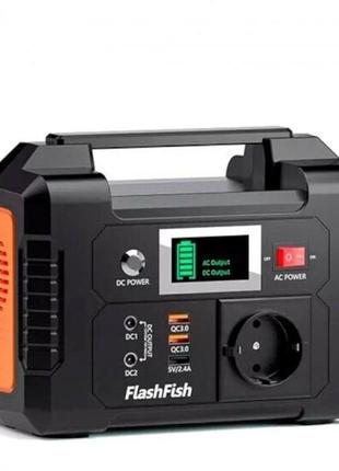 Зарядная электростанция аккумуляторная портативная flashfish e200 200w 40800 mah portable power station (wx300)