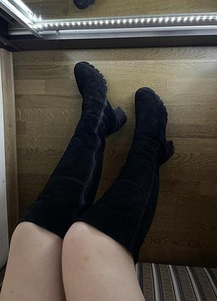 Зимние сапоги - ботфорды