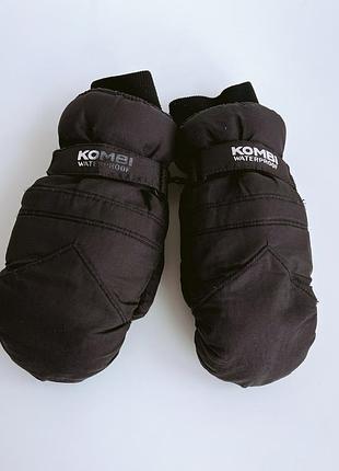 Детские горнолыжные перчатки, перчатки из коллекции kombi waterproof