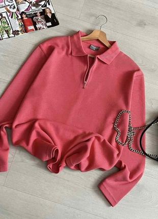 Классный удлиненный джемпер oversize