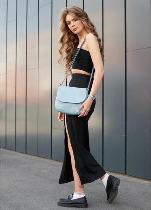 Женская сумка sambag 20х7х24 см голубой cl01063573 фото