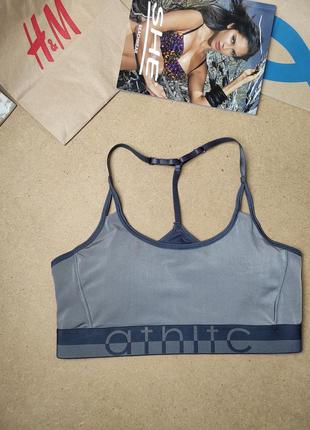 Спортивный бюстгальтер топ бра h&m р. м на 75в-80в