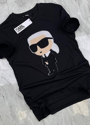 Футболка💙у стилі "karl lagerfeld"💙