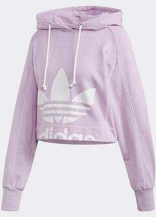 Укороченное худи adidas8 фото