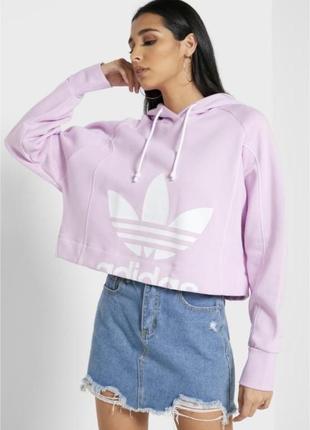 Укороченное худи adidas