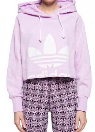 Укороченное худи adidas9 фото