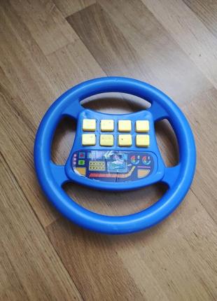 Руль музыкальный детский