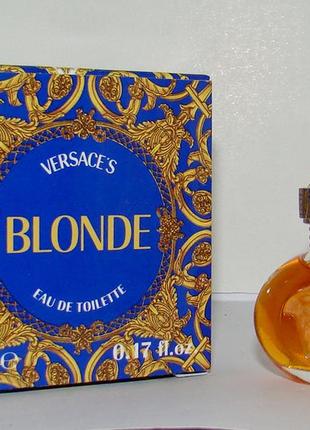 Миниатюра versace blonde. оригинал. винтаж