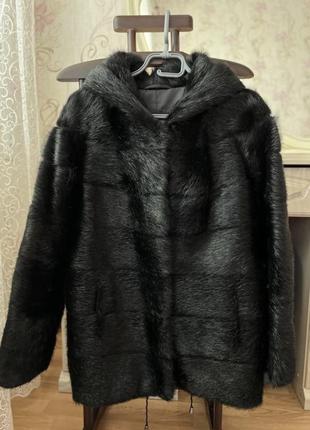 Шуба из нутрии натуральная