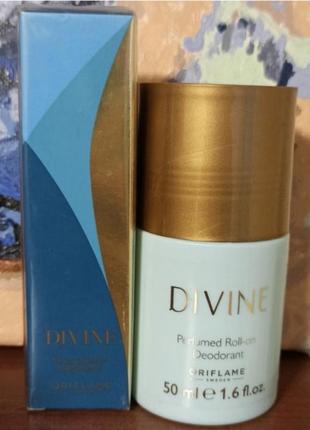 Парфюмированная вода мини версия divine и шариковый дезодорант антиперспирант 10/23