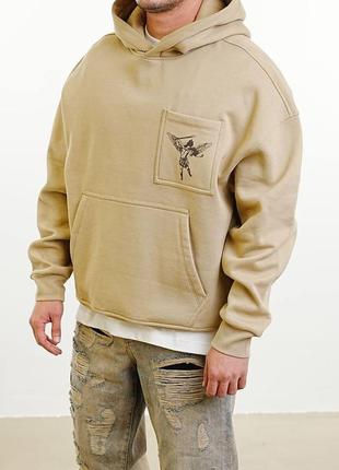 Худі оверсайз на флісі 2