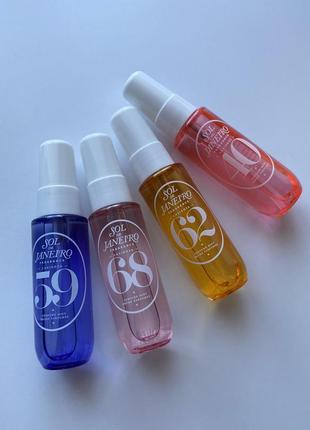 Парфумований спрей для тіла та волосся sol de janeiro brazilian crush cheirosa 59, 68, 62, 40 perfume mist1 фото