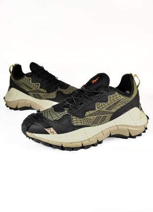 Зимние мужские кроссовки preschool zig kinetica 2.5 gore-tex winter khaki зерок цвета хаки термо