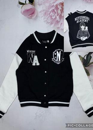 Бомбер тканевый уенсдей wednesday