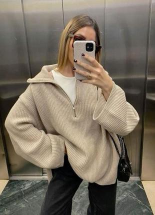 Светр на блискавці h&m