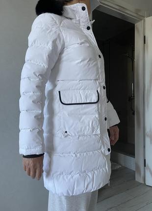 Пуховик anta белый р м.
