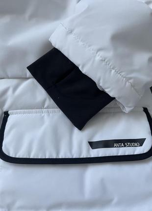 Пуховик anta белый р м.