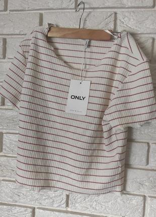 Футболка от only полоска