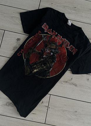 Рок футболка iron maiden размер l