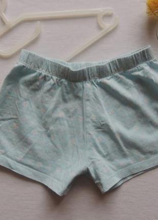 Голубые шорты 4-5 лет