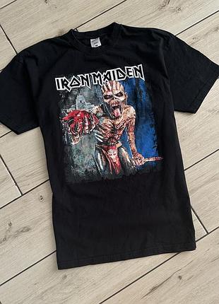 Рок футболка iron maiden розмір xl