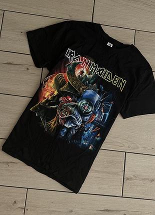 Рок футболка iron maiden размер s