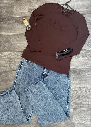 Лонгслив guess/оригинал
