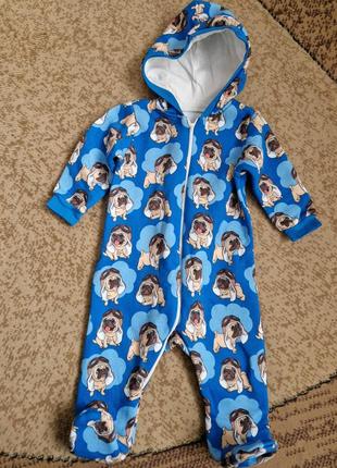 Чоловічок теплий роз 6-9 міс .заміри можу скинути.