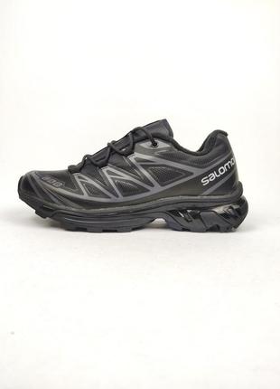 Кросівки чоловічі зимові salomon xt-6 thermo black