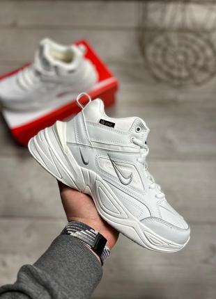 Шикарные мужские зимние кроссовки nike m2k tekno winter fur