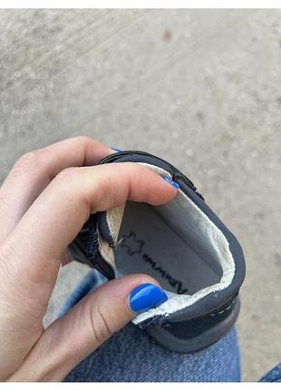 Демисезонные ботинки кожа 7