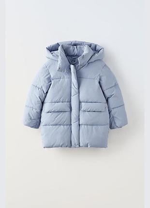Зимова куртка для дівчинки zara 130 см 8-9 р 134 см