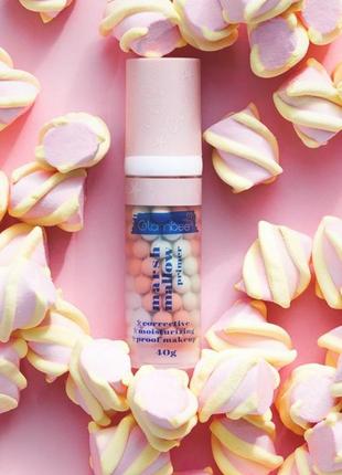 База під макіяж glambee marshmallow primer 40 г праймер для обличчя трьохкольорова база
