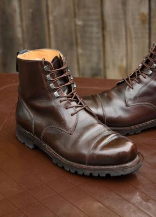 Schuhmanufaktur мужские ботинки кожаные размер 42