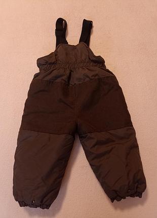 Брюки утепленные, полукомбинезон