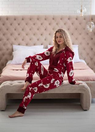 Попожама піжама комбінезон з кишенькою на попі (кігуруми)