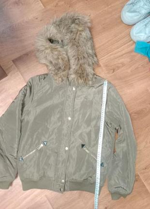 Куртка осенняя с капором