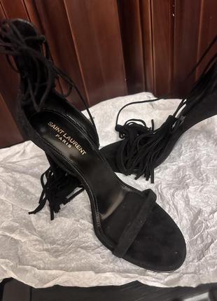 Босоніжки Hedi Slimane's Best Runway Shoes At Saint Laurent
