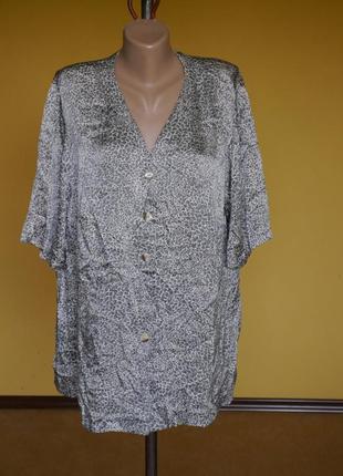 Блузка серая без броков на 68 размер