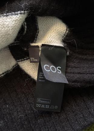 Вкорочений светр в полоску cos 4